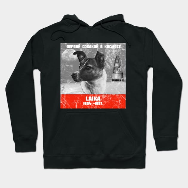 Laika 1954-1957 Hoodie by ocsling